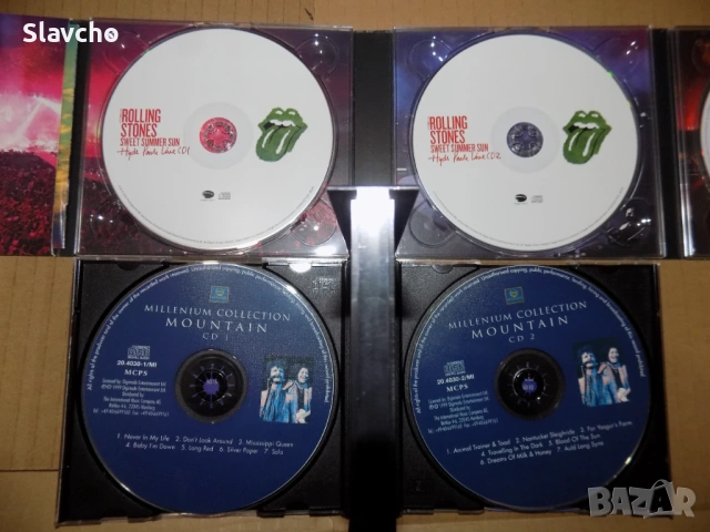 Компакт дискове на -Mountain–Millenium Collection(1999,2CD)/The Rolling Stones–Sweet Summer Sun,Live, снимка 2 - CD дискове - 41021426