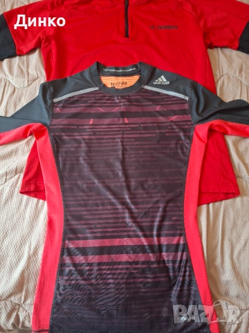 Фланелка Адидас TERREX+Подарък термо блуза Адидас COMPRESSION, снимка 6 - Блузи - 53857544