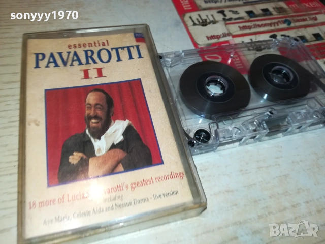 PAVAROTTI TAPE 2609251736, снимка 2 - Аудио касети - 51849428