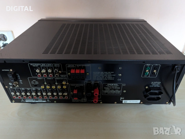  ONKYO TX-SV535, снимка 3 - Ресийвъри, усилватели, смесителни пултове - 53876529