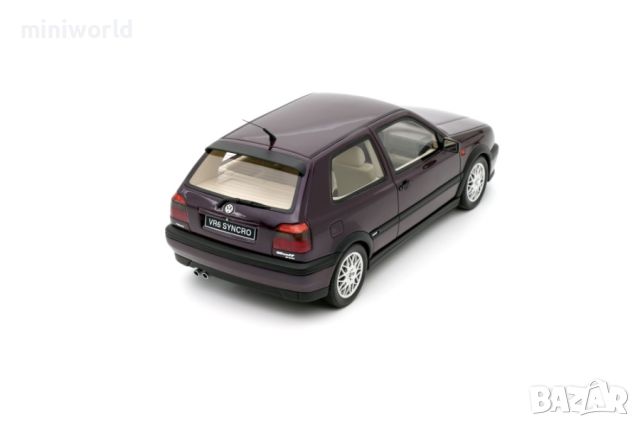 VW Golf 3 VR 6 Syncro 1995 - мащаб 1:18 на Ottomobile моделът е нов в кутия, снимка 7 - Колекции - 45880785