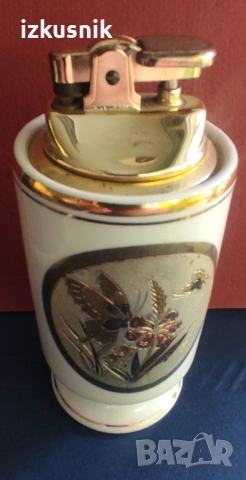 Рядка настолна запалка – японско изкуство, снимка 4 - Антикварни и старинни предмети - 51525983