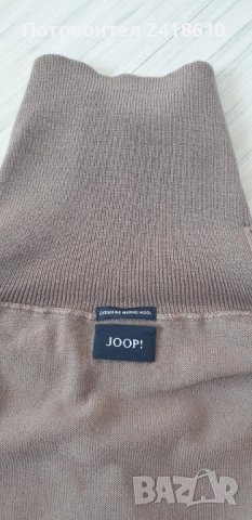 JOOP! Extrafine Merino Knit Mens Size L НОВО! ОРИГИНАЛ! Mъжки Поло Пуловер, снимка 2 - Пуловери - 52919062