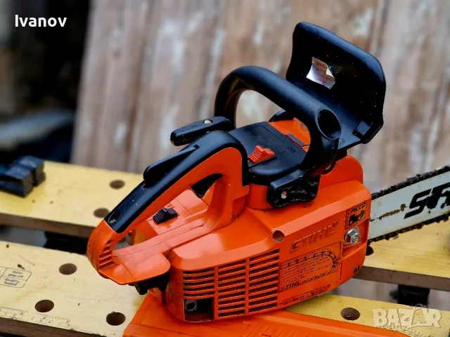 Бензинова резачка STIHL 009, снимка 4 - Градинска техника - 48933949