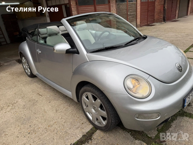 VW New Beetle 2.0i 115кс  кабриолет   - цена 4 600 лв или 2351,94 евро --- БЕЗ БАРТЕР -кабриолет  - 