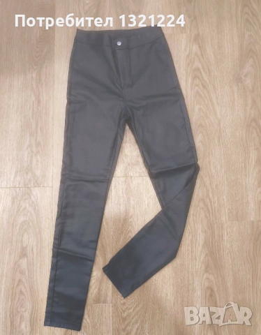 НОВ кожен панталон, SHEIN, снимка 6 - Панталони - 53585700