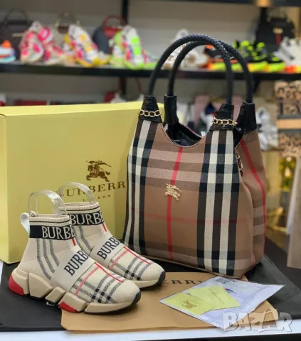 дамски кецове burberry , снимка 9 - Кецове - 49091448