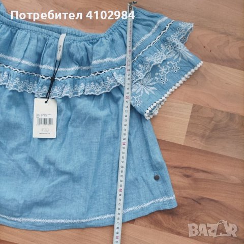 Pepe Jeans L размер блуза, снимка 7 - Тениски - 45980007