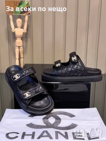 Chanel Дамски Чехли Шанел - 3 Налични Цвята Код E272, снимка 8 - Чехли - 50415283