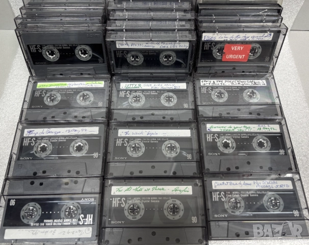 Аудио Касети SONY HF-S 90 Type I (NORMAL) Fine Cobalt Crystal Gamma, снимка 2 - Аудио касети - 52624740