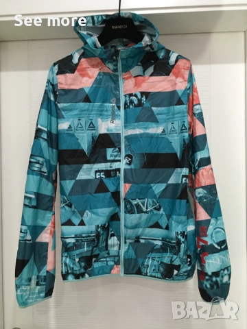 REEBOK ветровка дамска S, снимка 6 - Суичъри - 54000557