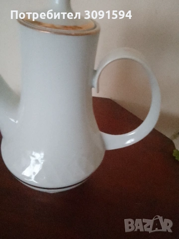 Кана порцелан златен Кант , снимка 6 - Аксесоари за кухня - 53831497