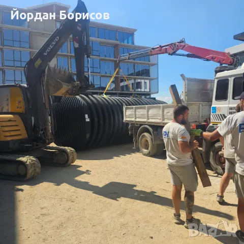 Продавам Iveco самосвал с кран, снимка 2 - Камиони - 49291307