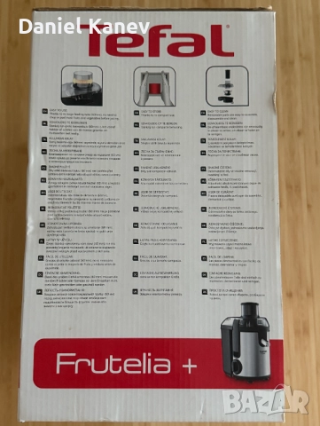 Сокоизтисквачка Tefal Frutelia Metal ZE420, снимка 12 - Сокоизстисквачки и цитрус преси - 51570045
