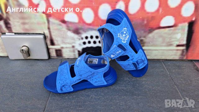 Английски детски оригинални сандали-ADIDAS DISNEY, снимка 2 - Детски сандали и чехли - 45496377