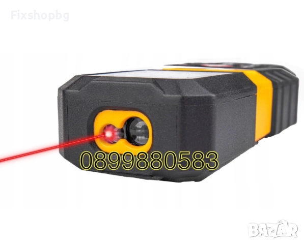 Лазерна ролетка с максимален обхват на измерване 30 метра JCB, снимка 5 - Измервателни инструменти - 51565006