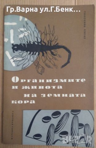 Организмите и живота на земната кора  Лилка Николова 7лв, снимка 1 - Специализирана литература - 46286410