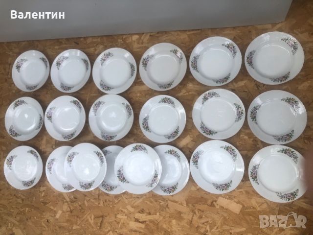 Керамични чинии, снимка 3 - Чинии - 45609382