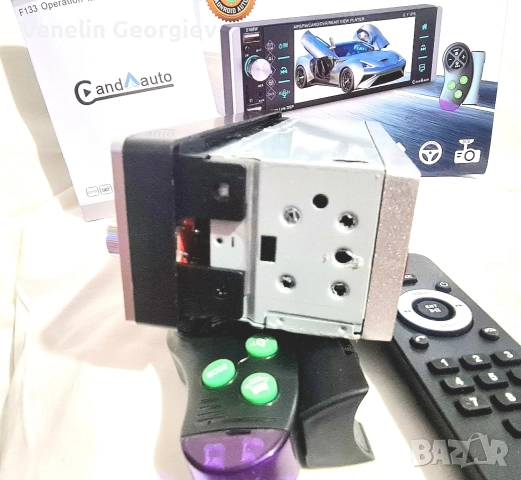 Универсална Мултимедия android auto DIN 1, 12,95см. Тъчскрин Carplayer, снимка 4 - Аксесоари и консумативи - 52940567