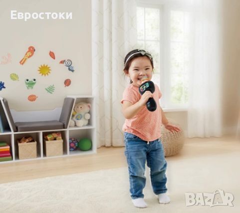 Интерактивна играчка детски микрофон Vtech Singing Sounds, снимка 5 - Музикални играчки - 46290158