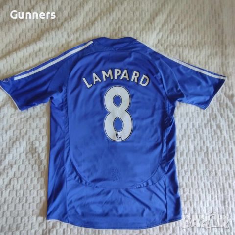 Chelsea 06/08 Home Shirt #8 Frank Lampard, L, снимка 1 - Спортни дрехи, екипи - 46354575