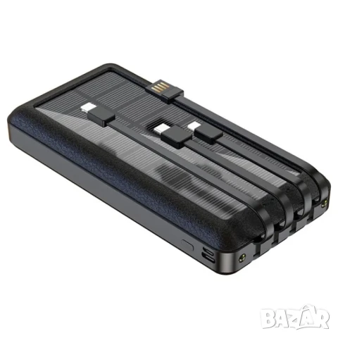 Соларна батерия 26800mAh, Solar Power Bank, снимка 2 - Външни батерии - 51040734