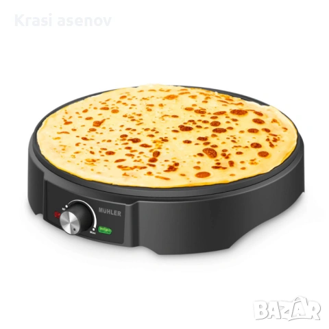 Уред с незалепващо покритие за приготвяне на палачинки, 1200W, снимка 2 - Други - 54261228