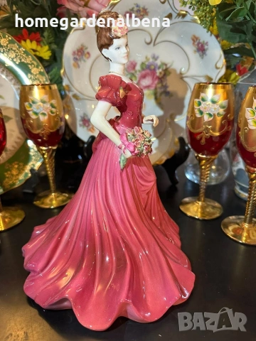 ✨ Колекционерска порцеланова фигурка Coalport England “Jenny” (1997), снимка 7 - Колекции - 54288870