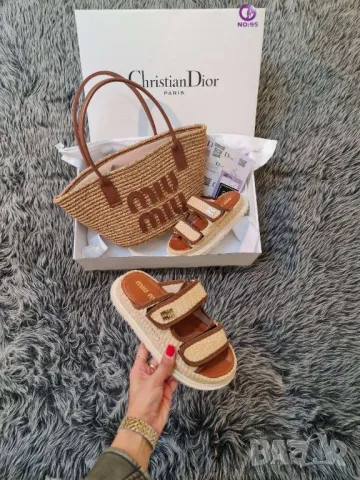 плажни чанти Miu Miu , снимка 5 - Чанти - 50345289