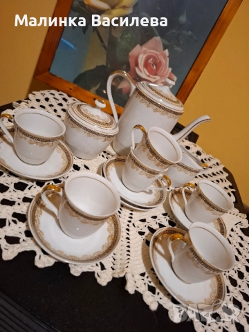 сервиз за кафе, снимка 3 - Други ценни предмети - 52350349