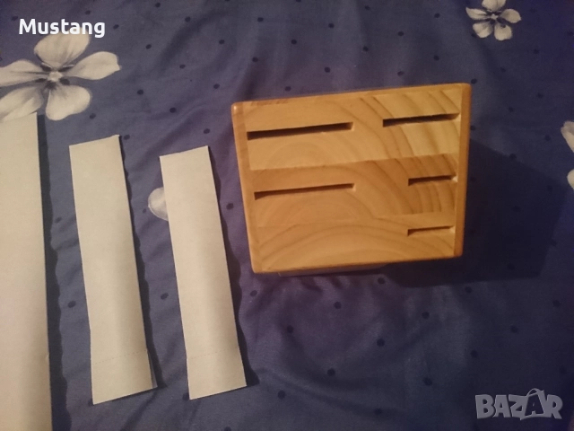 Комплект ножове с поставка TEFAL Ice Force, снимка 3 - Прибори за хранене, готвене и сервиране - 52568640