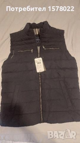 Мъжки ватирани елеци М и Л размер-25лв.брой, снимка 2 - Якета - 52021327