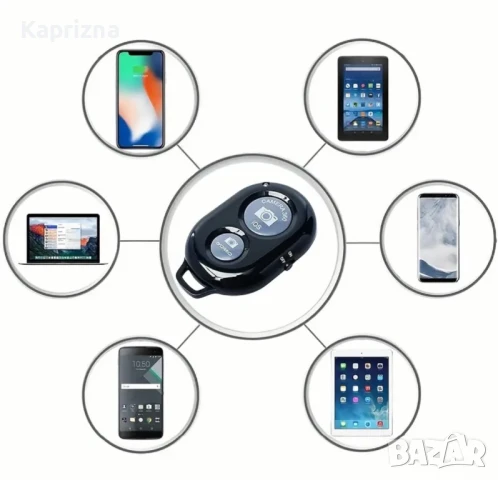 безжично Bluetooth дистанционно управление, снимка 9 - Селфи стикове, аксесоари - 50809830