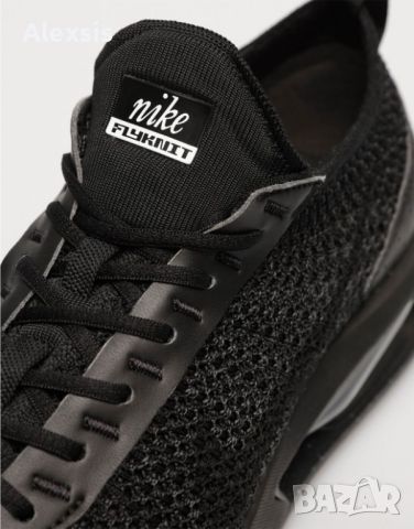 NIKE Air Max Flyknit Racer Shoes Black, снимка 7 - Маратонки - 46415021