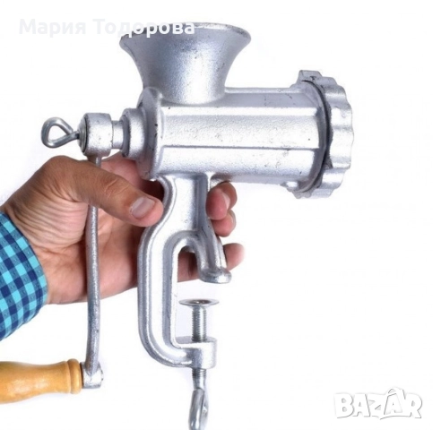 Ръчна месомелачка от неръждаема стомана Pelitte, снимка 6 - Аксесоари за кухня - 52976184