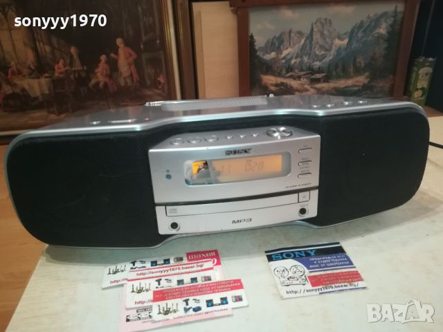 SONY ZS-S50CP CD MP3-ВНОС SWISS 0607241831, снимка 1 - Аудиосистеми - 46495105