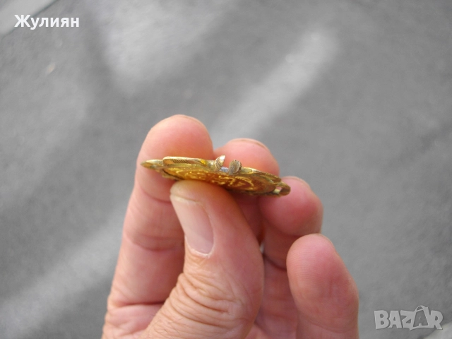 СТАРА ВИСУЛКА ЗА КЮСТЕК С ПЕНДАР НАКИТ, снимка 6 - Антикварни и старинни предмети - 51525014