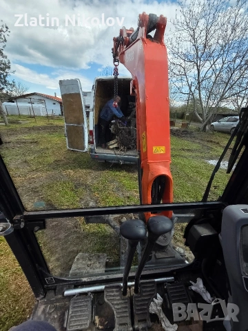 услуги с багер и самосвал