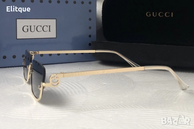 очила с черен обикновен калъф и ув защита Gucci, снимка 2 - Слънчеви и диоптрични очила - 53225188
