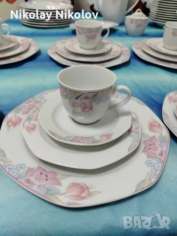 Порцеланов сервиз Winterling Roslau Germany Bawaria, снимка 15 - Сервизи - 53330796