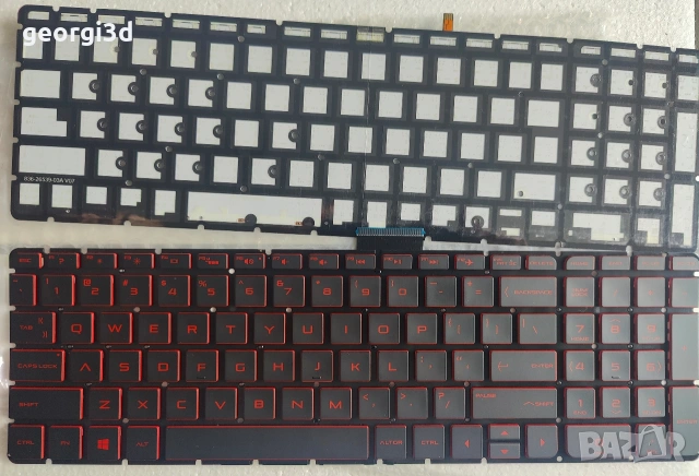 HP клавиатура с подсветка 