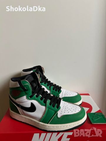 Jordan 1 Lucky green 37,5, снимка 7 - Кецове - 46725852