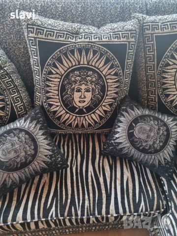 Дизайнерски диван Versace , снимка 4 - Дивани и мека мебел - 45973971