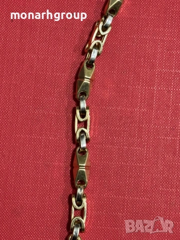 Златен ланец, снимка 2 - Колиета, медальони, синджири - 53852505