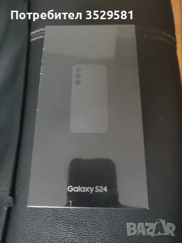 Samsung S24 128gb onyx black НОВ, снимка 1