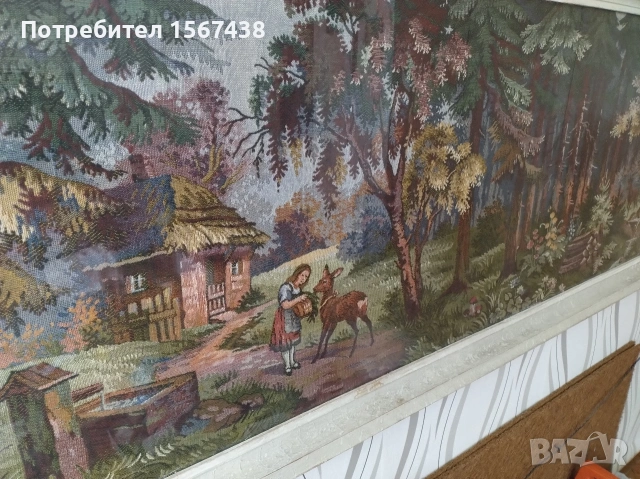 Продавам ковьор тъкан, снимка 2 - Гоблени - 54148452