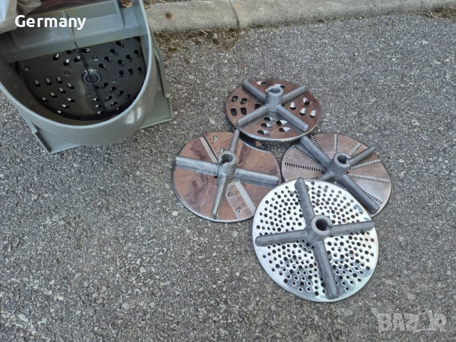 Krefft немска професионална месомелачка зеленчукорезачка кутер, снимка 6 - Други машини и части - 51435163