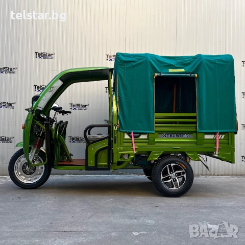 Карго транспортер 3000W MAX HEAVY T-1200. 1200кг товароносимост 72V 50AH С всички ЕВРОПЕЙСКИ СЕТРИФИ, снимка 7 - Селскостопанска техника - 52413147