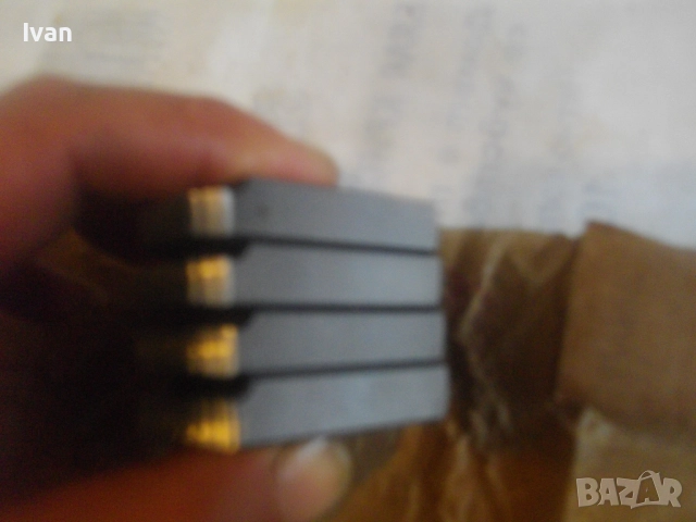 Нови резбонарезни ножове 1/2"-3/4" цол за резби тръби за винторeзка плашка немска ФРГ ALROWA ROLLER, снимка 6 - Други инструменти - 52774258