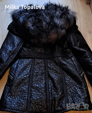 Двуредно дамско ватирано палто Radek's, снимка 2 - Якета - 52108903